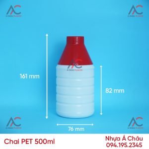 CHAI NHỰA PET 500ML