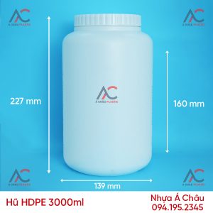 HŨ HDPE 3000ML